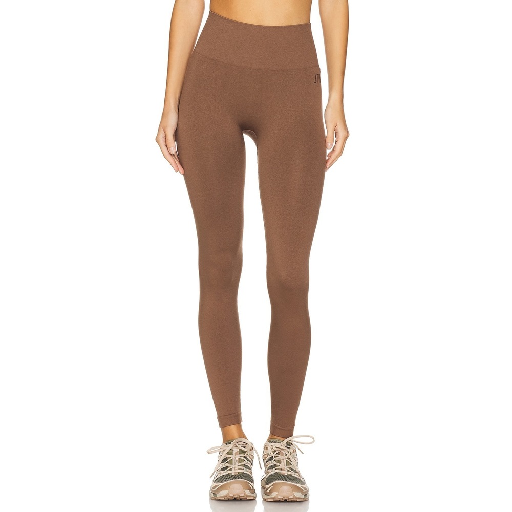 New IVL Collective Seamless Legging in Acorn brown workout yoga compression pant